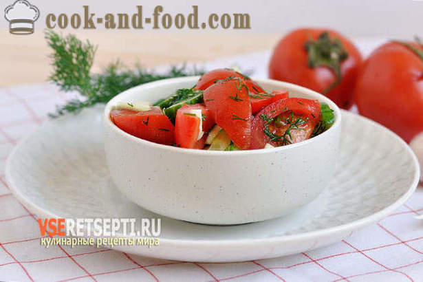 Συνταγή Σαλάτα του αγγούρια, ντομάτες και κολοκυθάκια