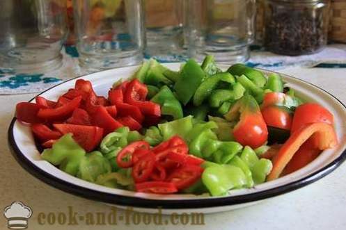 Ποικιλία πιπεριές - Βήμα προς βήμα συνταγή