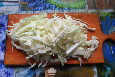 Συνταγή λάχανο με κρέας και τα φασόλια