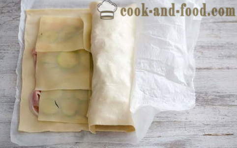 Συνταγή κέικ ρουφηξιά με ζαμπόν και τυρί