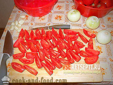Γλυκό σαλάτα από κόκκινες ντομάτες το χειμώνα