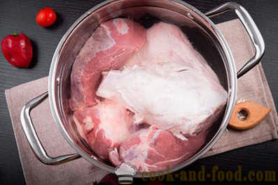 Tasty ζελέ πόδια χοιρινό και βοδινό κρέας
