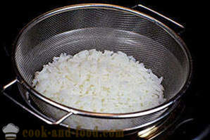 Ψάρια κέικ με ρύζι