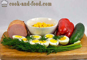 Σαλάτα με ζαμπόν και αυγά