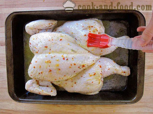 Ψητό κοτόπουλο σε αλουμινόχαρτο