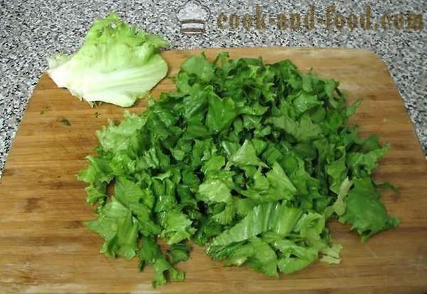 Πράσινη σαλάτα με τόνο