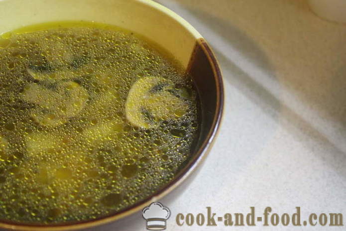 Zakarpattia σούπα λευκά μανιτάρια - πώς να μαγειρεύουν σούπα με λευκά μανιτάρια νόστιμα, με μια βήμα προς βήμα φωτογραφίες συνταγή