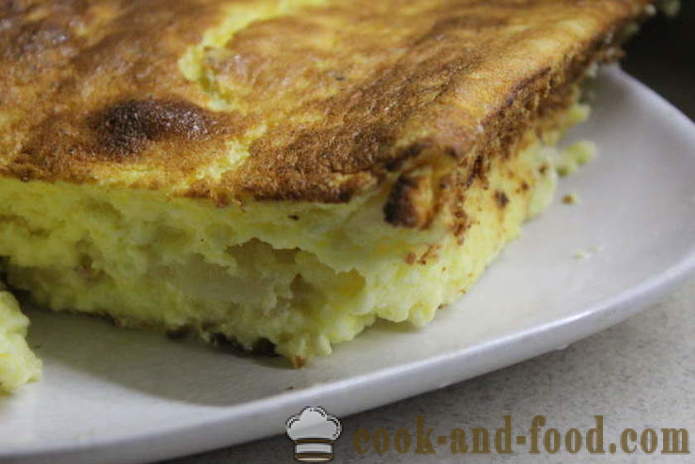 Βανίλια κέικ με αχλάδια και το τυρί σε καλούπια - πώς να ψήνουν ένα κέικ φτιαγμένο από τυρί cottage και τα αχλάδια στο σπίτι, βήμα προς βήμα φωτογραφίες συνταγή