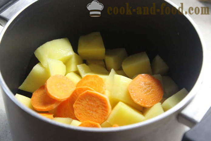 Νηστίσιμα σούπα λαχανικών με πράσινα φασόλια - πώς να μαγειρεύουν μια σούπα λαχανικών στο σπίτι, βήμα προς βήμα φωτογραφίες συνταγή