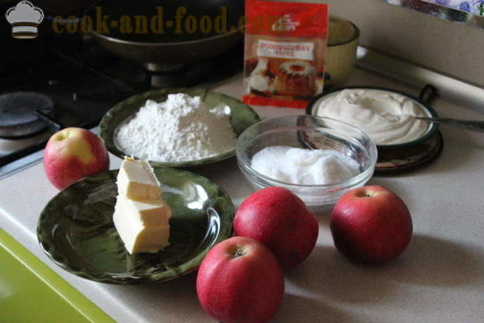 Συνταγή μηλόπιτα Tsvetaeva είναι ένα κλασικό turn-based Tsvetaeva τούρτα με φωτογραφία