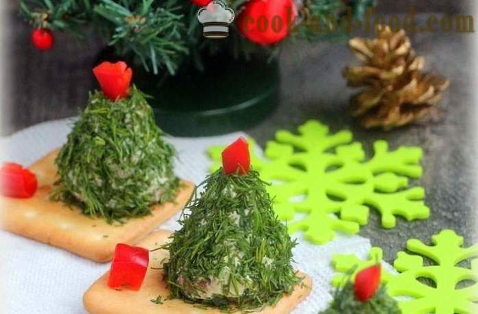 Κρύο ορεκτικό Χριστούγεννα μπάλες - πώς να μαγειρεύουν και να διακοσμήσετε σνακ μπάλες Νέο Έτος