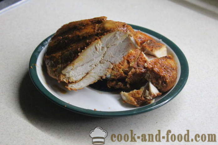 Αρχική παστουρμά κοτόπουλο στο φούρνο - πώς να μαγειρεύουν μια παστουρμά στήθος κοτόπουλου στο σπίτι, βήμα προς βήμα φωτογραφίες συνταγή