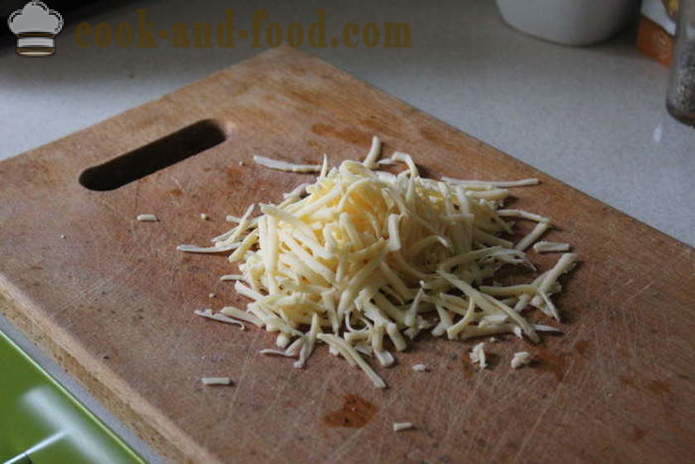 Ψητή πατάτα με τυρί - και νόστιμα για να μαγειρέψετε τις πατάτες στο φούρνο, με μια βήμα προς βήμα φωτογραφίες συνταγή