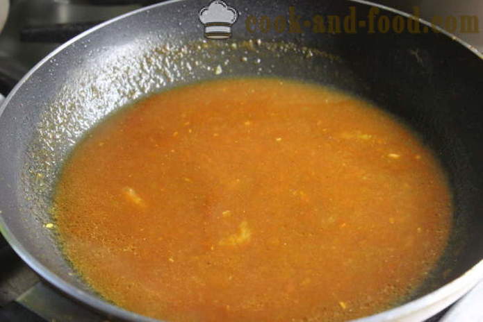 Mitboly Κοτόπουλο - πώς να μαγειρεύουν κεφτεδάκια με σάλτσα, βήμα προς βήμα φωτο-συνταγή σάλτσας mitbolov