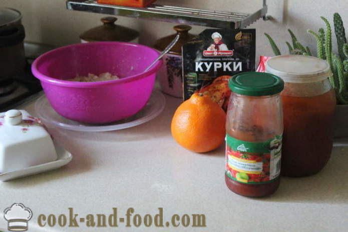 Mitboly Κοτόπουλο - πώς να μαγειρεύουν κεφτεδάκια με σάλτσα, βήμα προς βήμα φωτο-συνταγή σάλτσας mitbolov