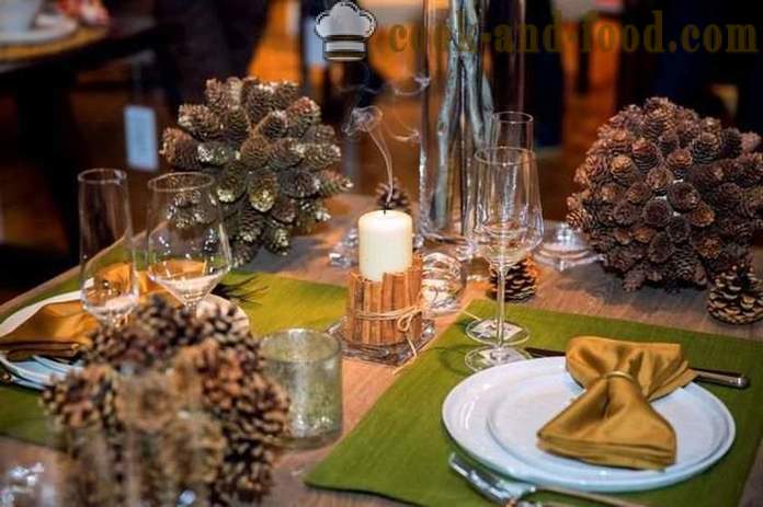 Επιτραπέζια σκεύη στο Νέο 2019 - πώς να διακοσμήσετε το τραπέζι των Χριστουγέννων 2019 Έτος του Χοίρου, ή Κάπρος, σχεδιαστικές ιδέες με τα χέρια τους