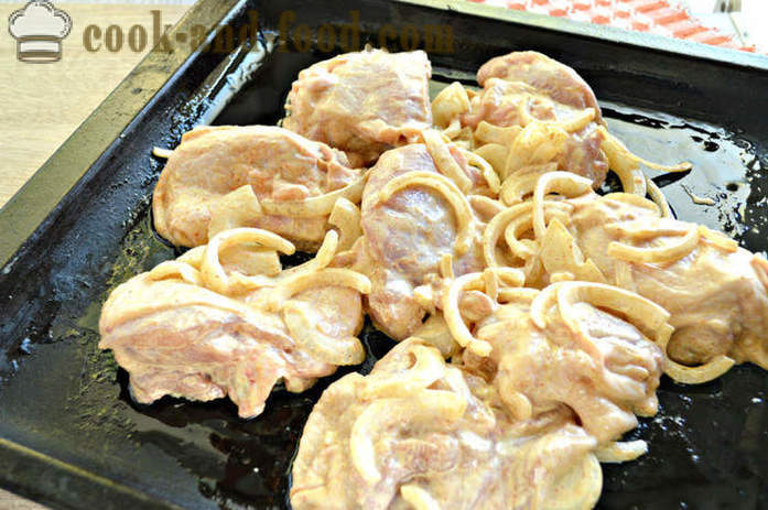 Νόστιμο κοτόπουλο σουβλάκι μαγιονέζα - πώς να μαγειρεύουν τα σουβλάκια κοτόπουλο στο φούρνο, με μια βήμα προς βήμα φωτογραφίες συνταγή