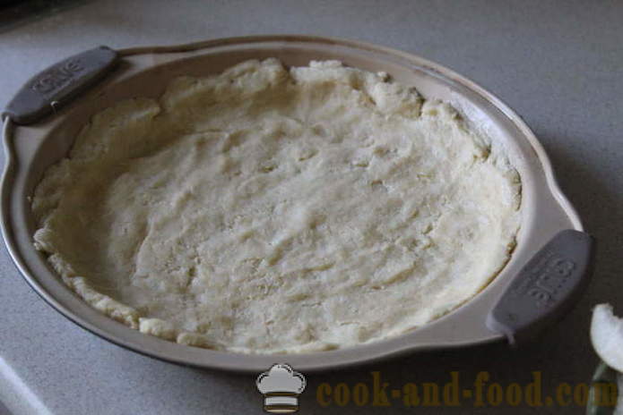 Αχλάδι ζύμη πίτας - πώς να ψήνουν ένα κέικ με αχλάδια, κρέμα και σουφλέ στο φούρνο, με μια βήμα προς βήμα φωτογραφίες συνταγή