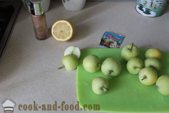 Η Apple κομπόστα με λεμόνι φρέσκα μήλα - πώς να μαγειρεύουν μήλο κομπόστα από φρέσκα μήλα, ένα βήμα προς βήμα φωτογραφίες συνταγή