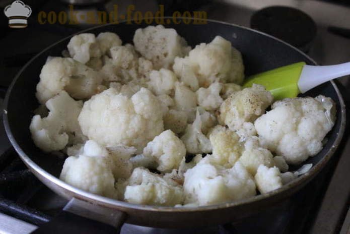 Νόστιμο κουνουπίδι με κρέμα - πώς να μαγειρεύουν ένα νόστιμο κουνουπίδι σε μια κατσαρόλα, με μια βήμα προς βήμα φωτογραφίες συνταγή