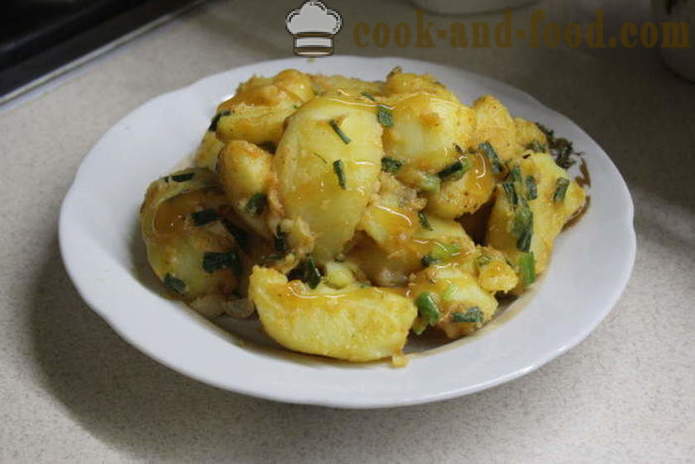 Πατάτες με πάπρικα και σκόρδο - πώς να μαγειρέψετε νόστιμα πατάτες με πάπρικα, ένα βήμα προς βήμα φωτογραφίες συνταγή