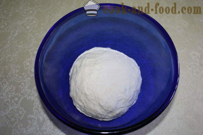 Σπιτικό ψωμί με τραγανή στο φούρνο - πώς να ψήνουν το λευκό ψωμί στο σπίτι, βήμα προς βήμα φωτογραφίες συνταγή