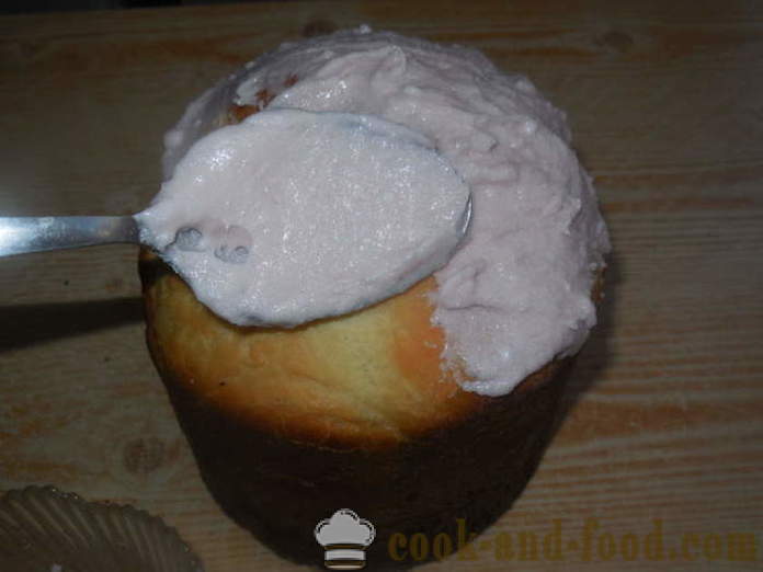 Marshmallow πάγωμα χωρίς αυγά και ζελατίνη - πώς να μαγειρεύουν το κερασάκι στην τούρτα δεν καταρρέει, βήμα προς βήμα φωτογραφίες συνταγή