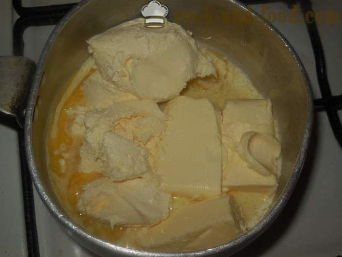 Πηγμένο γάλα για τυρί Πάσχα χωρίς ωμά αυγά - πώς να κάνει το τυρί cottage πάσχα αργού, βήμα προς βήμα φωτογραφίες συνταγή