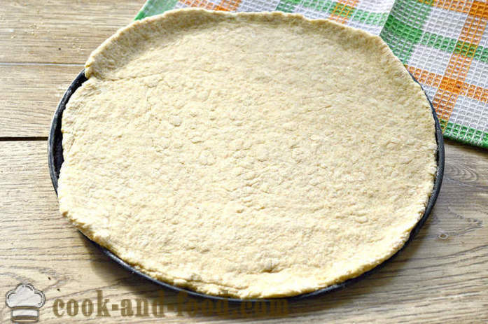 Πίτα δημητριακά ολικής αλέσεως με κοτόπουλο και ρύζι - πώς να μαγειρεύουν μια πίτα κοτόπουλο στο φούρνο, με μια βήμα προς βήμα φωτογραφίες συνταγή
