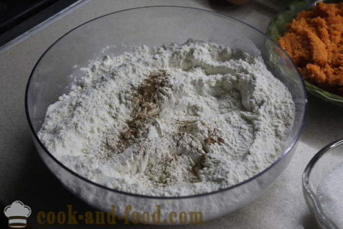 Απλό κέικ με καρότα και σπόρους παπαρούνας - πώς να ψήνουν ένα κέικ καρότου στο φούρνο, με μια βήμα προς βήμα φωτογραφίες συνταγή