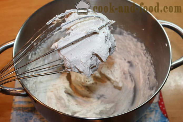 Πηγμένο γάλα για τυρί κρέμα τιραμισού χωρίς αυγά - πώς να κάνει τιραμισού τούρτα κρέμα, ένα βήμα προς βήμα φωτογραφίες συνταγή