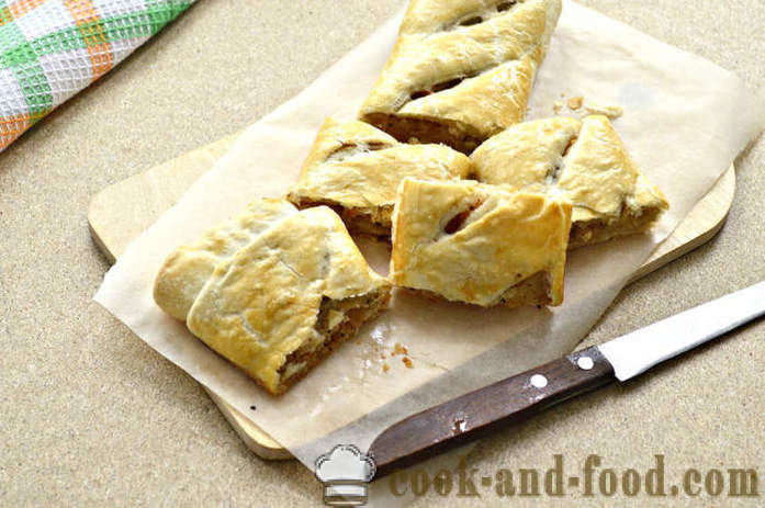 Κέικ στρώματος με λάχανο τουρσί - πώς να κάνει ένα κέικ στρώματος με λάχανο τουρσί, ένα βήμα προς βήμα φωτογραφίες συνταγή