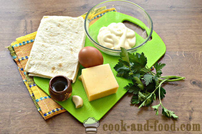 Φάκελοι πίτα με τυρί και μυρωδικά - πώς να κάνει φακέλους από πίτας με τυρί, ένα βήμα προς βήμα φωτογραφίες συνταγή