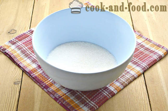Πίτα-μάννα για το νερό με αυγά - πώς να κάνει το μάννα μέσα στο νερό στο φούρνο, με μια βήμα προς βήμα φωτογραφίες συνταγή