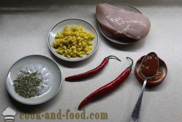 Κοτόπουλο στα κινεζικά γλυκόξινη σάλτσα - πώς να μαγειρέψουν ένα κοτόπουλο στα κινέζικα, ένα βήμα προς βήμα φωτογραφίες συνταγή