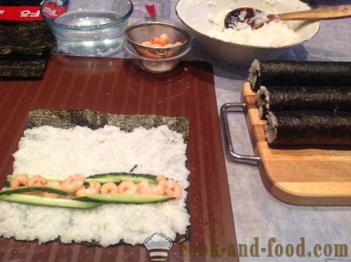 Νόστιμο και απλό καλύμματα για σούσι - πώς να κάνετε σούσι στο σπίτι, βήμα προς βήμα φωτογραφίες συνταγή