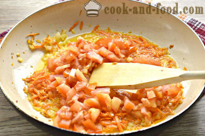 Κεφτεδάκια μοσχαρίσιο κιμά με το ρύζι σε ένα τηγάνι - πώς να μαγειρεύουν κεφτεδάκια από μοσχαρίσιο κιμά και σάλτσα, με μια βήμα προς βήμα φωτογραφίες συνταγή