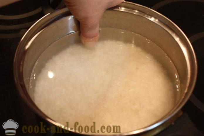 Καλύτερη ρύζι σούσι με ξύδι ρυζιού - πώς να μαγειρεύουν το ρύζι για σούσι στο σπίτι, βήμα προς βήμα φωτογραφίες συνταγή
