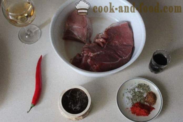 Βόειο κρέας μπριζόλα σε ένα τηγάνι - πώς να ψητό μοσχαρίσιο φιλέτο, ένα βήμα προς βήμα φωτογραφίες συνταγή