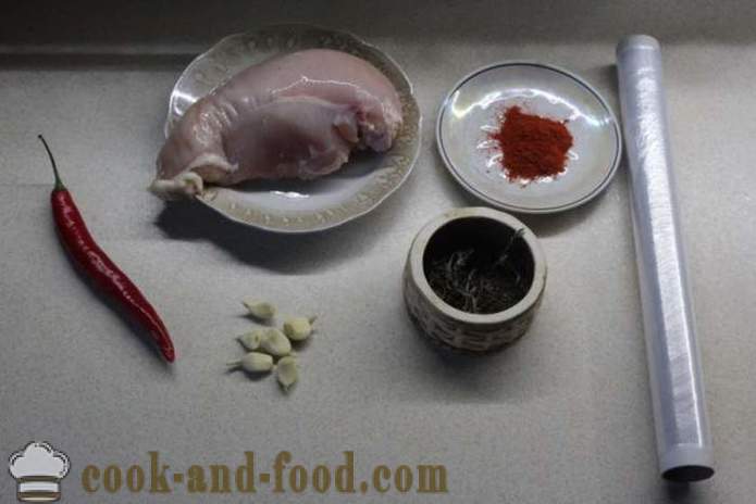 Σπιτική ρολό κοτόπουλο σε αλουμινόχαρτο - πώς να κάνει ένα ρολό κοτόπουλο στο σπίτι, βήμα προς βήμα φωτογραφίες συνταγή