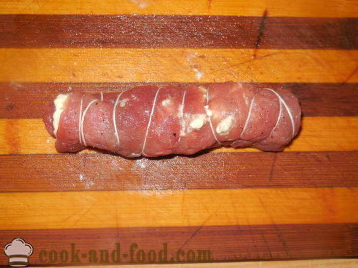 Δάχτυλα κρέας γεμιστό στο φούρνο - πώς να κάνει τα δάχτυλά χοιρινό κρέας, βήμα προς βήμα φωτογραφίες συνταγή