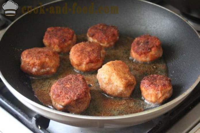 Κροκέτα από κιμά κοτόπουλου με τραγανή κρούστα - πώς να κάνει μια κροκέτα κιμά σε ένα τηγάνι, μια βήμα προς βήμα φωτογραφίες συνταγή