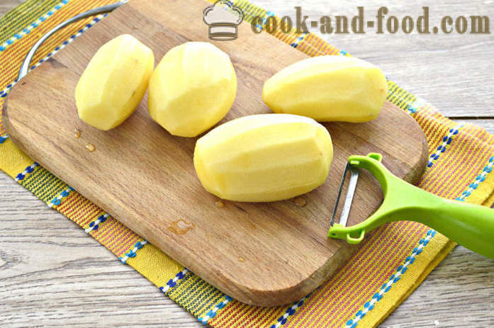 Πατάτες με μαγιονέζα στο φούρνο - όπως ψητές πατάτες στο φούρνο με μαγιονέζα, ένα βήμα προς βήμα φωτογραφίες συνταγή