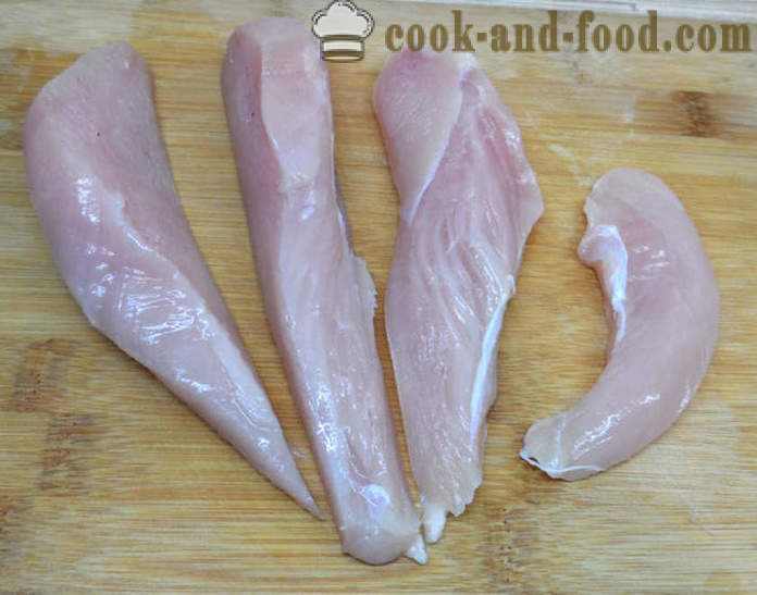Ζυμαρικά τιναζόταν στήθος κοτόπουλου στο σπίτι - πώς να κάνει Καπνιστό κοτόπουλο στο σπίτι, βήμα προς βήμα φωτογραφίες συνταγή