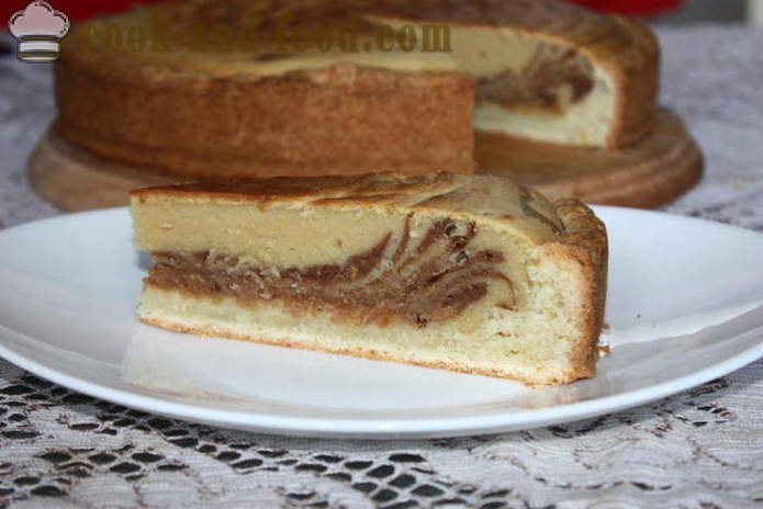 Σπιτικό ζέβρα κέικ στα ιταλικά - πώς να κάνει μια ζέβρα κέικ, βήμα προς βήμα φωτογραφίες συνταγή