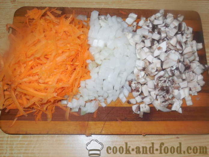 Λαχανοντολμάδες με φαγόπυρο, πατάτες και μανιτάρια - πώς να μαγειρεύουν νηστίσιμα γεμιστά με φαγόπυρο, ένα βήμα προς βήμα φωτογραφίες συνταγή