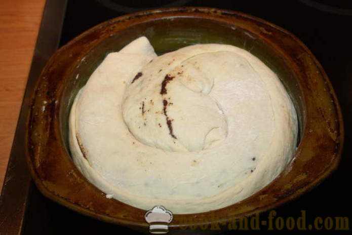 Παπαρούνας κέικ σπόρους μαγιά-σαλιγκάρι - πώς να κάνει παπαρούνας κέικ σπόρους από ζύμη μαγιάς, ένα βήμα προς βήμα φωτογραφίες συνταγή