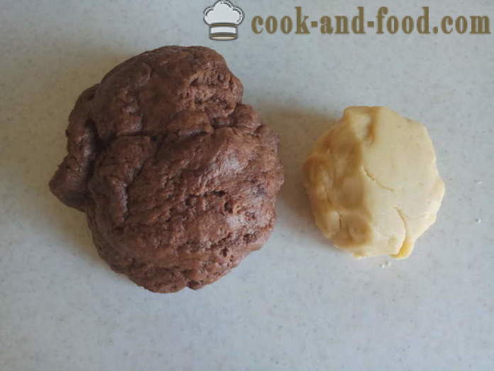 Σοκολάτα κέικ με τζίντζερ για τις Απόκριες - πώς να κάνει τα μπισκότα για τις Απόκριες με τα χέρια του, βήμα προς βήμα φωτογραφίες συνταγή