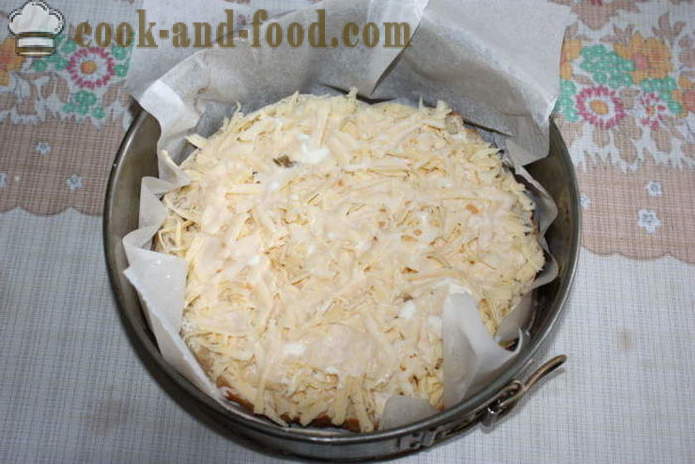 Ουζμπεκιστάν ψωμί με τυρί στο φούρνο - πώς να μαγειρεύουν ζεστό σάντουιτς με τυρί στο σπίτι, βήμα προς βήμα φωτογραφίες συνταγή