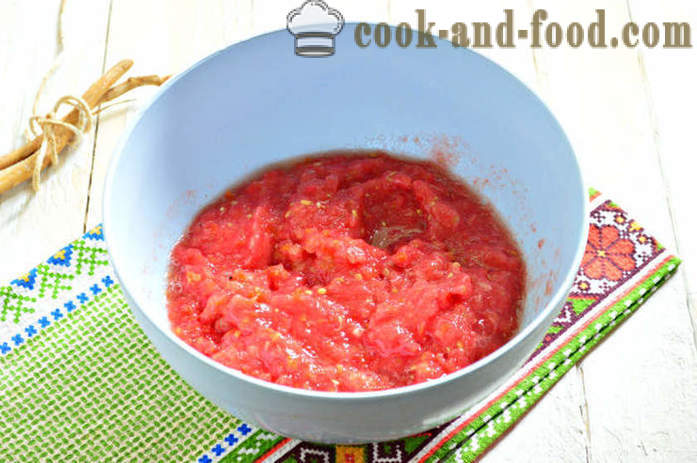 Αρχική κλασικό hrenoder - πώς να κάνει hrenoder στο σπίτι, βήμα προς βήμα τη συνταγή hrenodera με ντομάτα και σκόρδο